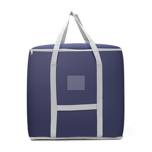 Thickened Moving Bag Waterproof Oxford Cloth Rectangle Quilt Storage Organizer Bedroom Clothes Travel Luggage Packing Bag - Product Image 3