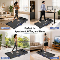 Tapis de marche portable de haute qualité pour l'exercice à domicile, mini tapis de marche plat sous le bureau