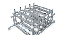 Supports de tubes de mortier en fibre de verre robustes en aluminium pour feux d'artifice, de taille personnalisée, pour spectacles et fêtes pyrotechniques