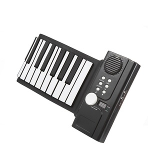 Meilleure vente de <span class=keywords><strong>piano</strong></span> <span class=keywords><strong>pliable</strong></span> en silicone souple 49/61 <span class=keywords><strong>Piano</strong></span> à clavier avec haut-parleur intégré - Product Image 5
