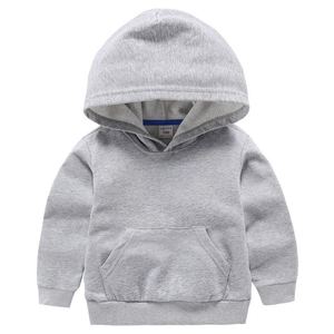 Personnalisé Plaine Enfants Impression Personnalisée Coton Respirant <span class=keywords><strong>Sweat</strong></span>-Shirts À Capuche Pour Bébé Garçons Filles - Product Image 4