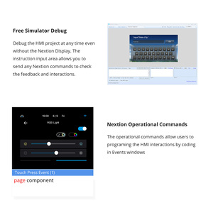 NEXTION NX8048P050-011R 5.0 Inch Resistive HMI Touch Display LCD-TFT Module Intelligent Series <b>Panel</b> <b>Screen</b> No Enclosure L128 - Product Image 4