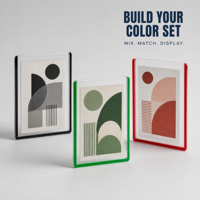 Lot de cartes de visite PVC 35pt avec bande latérale couleur, format 3x4, motif Étoile Rêveuse, cartes rigides, style tendance, imprimées au laser/sérigraphie, vente en gros