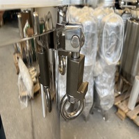 Carcasa de Filtro de Cartucho Sanitario de Acero Inoxidable de Alto Flujo con Motor de Bomba y PLC para la Industria Biotecnológica, de Vino, Bebidas y Tratamiento de Agua