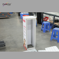 Table de présentation portable pour salon professionnel, stand modulaire en aluminium, comptoir d'exposition