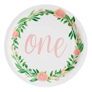 Bébé premier <span class=keywords><strong>anniversaire</strong></span> un <span class=keywords><strong>an</strong></span> filles fête vacances fournitures <span class=keywords><strong>vaisselle</strong></span> <span class=keywords><strong>jetable</strong></span> couteau fourchette cuillère papier tasse assiette serviette Kits - Product Image 5