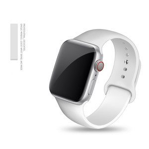 2019 bande de silicone pour <span class=keywords><strong>apple</strong></span> <span class=keywords><strong>watch</strong></span> série <span class=keywords><strong>4</strong></span>, , pour montre en silicone <span class=keywords><strong>apple</strong></span> <span class=keywords><strong>4</strong></span> sangle 40/44mm - Product Image 4