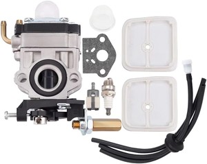 WYJ-192 Carburetor for Echo SRM2601 SRM2610 SRM270 SRM270U PE2601 PAS2601 <strong>Weed</strong> Eater Trimmer 12300057730 Grommet <strong>Filter</strong> - Product Image 1