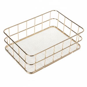 Fruits et légumes fil grand panier panier en métal pour panier de cuisine ustensiles de cuisine - Product Image 1