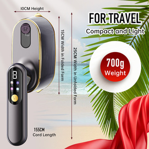 Nueva Plancha de Vapor Digital Plegable, Plancha de Mano Portátil, Plancha Giratoria para el Hogar y Viajes, Plancha de Ropa - Product Image 3