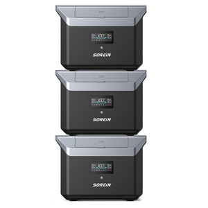 Station d'alimentation solaire portable Sorein 2400W, système d'alimentation par batterie, pack de batteries solaires IP65, capacité 2300Wh - Product Image 1