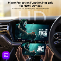 Lecteur DVD de voiture OEM, adaptateur CarPlay sans fil universel, Android 12, boîte TV AI, USB, GPS intégré, fournisseur personnalisé d'usine
