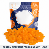 Private Label Zoete Krokante Mango Pomelo Sago Gems Gummy Candy Gemaakt met Echt Fruitsuikervulling