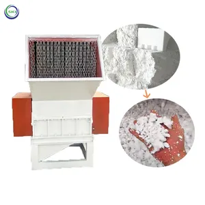 Polyurethaanschuim Crusher Industriële Foam Eps Hot Melt Recycling Machine Gebruikt Foam Shredder Machine Prijs