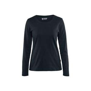 BLAKLADER - 330110328600XXXL Women's Long Sleeved T-<b>shirt</b> Dark <b>navy</b> <b>blue</b> - EAN 7330509542248 WORK T-<b>SHIRTS</b> AND <b>POLO</b> <b>SHIRTS</b> - Product Image 1