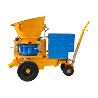 Machine à béton projeté à sec GZ-5 série 5m3/h pour tunnel, à vendre