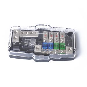 <span class=keywords><strong>Portafusibles</strong></span> ANL estéreo de Audio para coche de 4 vías con tierra Mini caja de fusibles ANL bloque de distribución 30A 60A 80A bloque de puesta a tierra de fusibles - Product Image 2