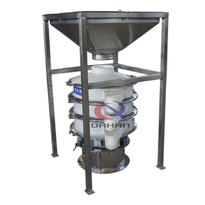 Agitador de tamiz vibratorio de plástico móvil portátil para materiales refractarios de mineral componente de Motor de núcleo de alúmina de cal de caolín - Product Image 5