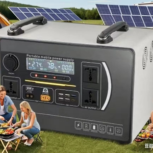 Kit d'énergie solaire 500W, panneau solaire, système d'énergie solaire hors réseau pour la maison, systèmes d'énergie solaire au sol, kit de générateur solaire portable - Product Image 1