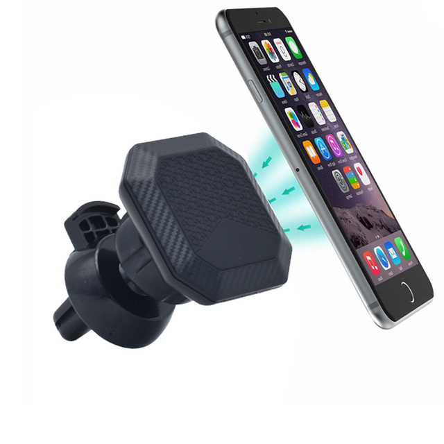 Keepo Newest Popular Factory Price Wholesale Black Universal 360 Rotation Magnetic Smartphone Stand Car Air Vent Mount Holder