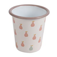 Mug en émail métallique vintage personnalisable pour le camping, tasse à café multicolores à sublimation, capacité de 350 ml pour les aventures en plein air