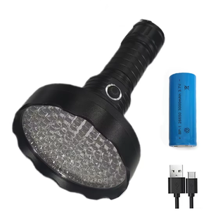 20W USB Rechargeable 128 LED UV 395nm Flashlight Strong Torch Black Light for Pet Urine Detector <strong>Scorpion</strong> Hunting - Product Image 2