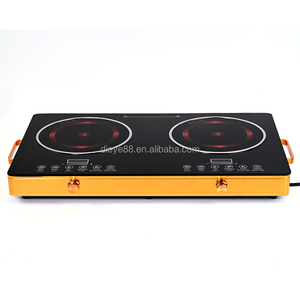 Table de cuisson infrarouge électrique de prestige de haute qualité, 3500 W, double brûleur, commande tactile, portable, écologique, boîtier en plastique pour la maison - Product Image 6