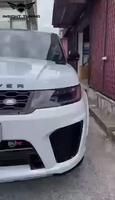 Kit carrosserie pour Range Rover Sport SVR, design PP Plastic SV-R, mise à niveau 2014-2017 L320, mise à niveau 2018 L494, lifting, pare-chocs de voiture, kit carrosserie