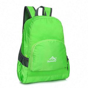 Sac de vélo pliable léger et durable, sac à dos de voyage pliable avec logo personnalisé - Product Image 6