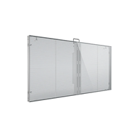 Écran LED Transparent Haute Transparence OEM, Certifié IP65, Luminosité 7000+ cd/m², Garantie 3 Ans, Mur Vidéo pour Centres Commerciaux et Métros