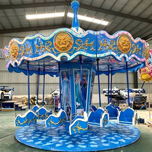 Atracción de Feria Económica, Parque de Atracciones, Carrusel de Columpios para Niños, <span class=keywords><strong>Silla</strong></span> Voladora con Temática Europea - Product Image 6