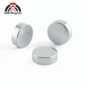 Imanes fuertes permanentes de tierras raras de neodimio circular de disco redondo industrial N52 - Product Image 3