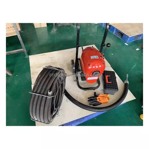 OEM ODM 1500W Custom Red Electric Plomería Equipo Desobstrucción Limpiador de drenaje Herramientas 50-300mm Tubería Máquina de limpieza de drenaje - Product Image 5