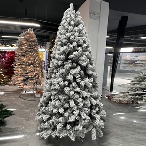 Cây thông Noel nhân tạo lớn màu xanh lá cây, chất liệu PE PVC, bán buôn kích thước 6ft, 7ft, 8ft, 9ft, 10ft, 12ft - Product Image 4