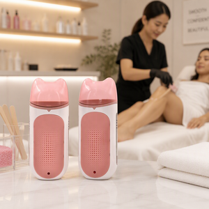 Chauffe-<span class=keywords><strong>cire</strong></span> électrique portable professionnel à chauffe rapide pour épilation corporelle en salon et à domicile - Product Image 2
