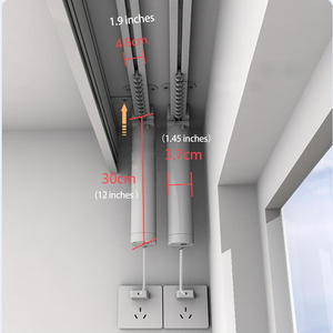 ZSHINE Electric <strong>Curtain</strong> Track Intelligent Automatic Voice APP Remote Control Flexible Living Room Window Customization - Product Image 5