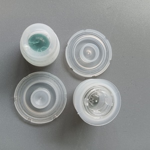 Bouchons de bouteille transparents réutilisables Bouchons d'extrémité ronds en plastique pour bouteilles en verre - Product Image 4