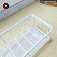 Sans BPA évier Caddy porte-éponge distributeur de savon organisateur support pour cuisine salle de bain cuisine évier Caddy