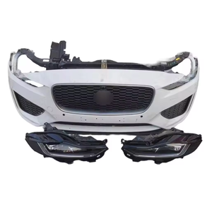 Conjunto de parachoques delantero usado Original con montaje de Faro de coche para Jaguar <span class=keywords><strong>XEL</strong></span> 2021 Kit de parachoques delantero rejilla - Product Image 3