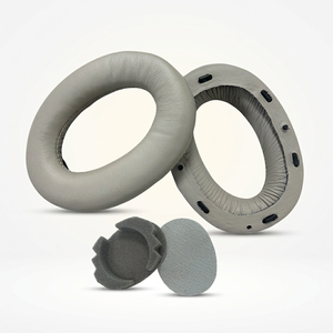 Coussinets d'oreille en cuir protéiné de remplacement pour casque sans fil Sony WH-1000XM2 XM2, coussinets d'oreille en mousse à mémoire de forme souple - Product Image 4