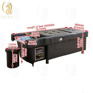 Cadeira de Massagem Tailandesa para Lavagem de Cabelo Chuque Beauty <span class=keywords><strong>Salon</strong></span>, Cadeira de Pedicure com Cuba para Shampoo e Cama Japonesa para Spa Capilar - Product Image 6