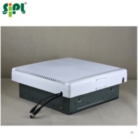 Ventilateur mural de ventilation d'évacuation pour salle de bain et cuisine, en plastique, de forme carrée, pour fenêtre, alimenté par énergie solaire, pour appareils électroménagers