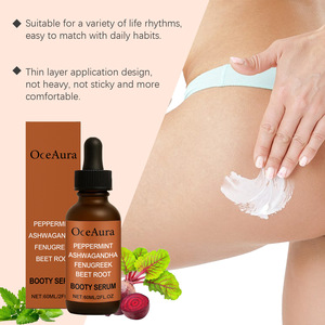 Suero de aceite reafirmante de botín natural con Ashwagandha y menta-Aceite potenciador de elasticidad para estiramiento de la piel 60ml - Product Image 2