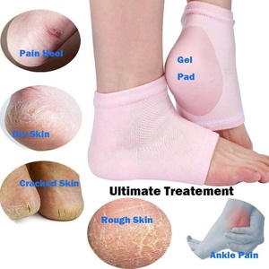 Calcetines Hidratantes con Gel para Talones Secos y Agrietados, Calcetines de Silicona para Spa, Ideales para el Dolor de Talones y Talones Secos y Agrietados - Product Image 5