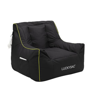 Colorido Piping <span class=keywords><strong>Puff</strong></span> Gamer Bean Bag Gran Durable Gaming Bean Bag Silla individual para adultos - Product Image 3