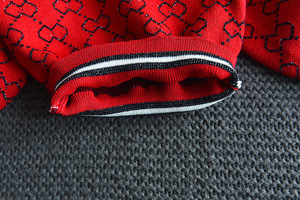 Nouvelle Collection : Ensemble 2 Pièces Chaud pour Enfants – Robe et Veste à Manches Longues Rouge et Noir - Product Image 4