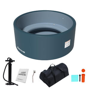 <span class=keywords><strong>Piscine</strong></span> gonflable portable hors sol avec parois renforcées en tissu PVC Drop Stitch DWF, baignoire de glace gonflable, <span class=keywords><strong>tube</strong></span> de bain froid - Product Image 4