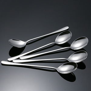 Vente directe d'usine, cuillères <span class=keywords><strong>en</strong></span> <span class=keywords><strong>métal</strong></span>, logo personnalisé, <span class=keywords><strong>cuillère</strong></span> à soupe argentée, <span class=keywords><strong>cuillère</strong></span> <span class=keywords><strong>en</strong></span> acier inoxydable 304, <span class=keywords><strong>cuillère</strong></span> coréenne - Product Image 4