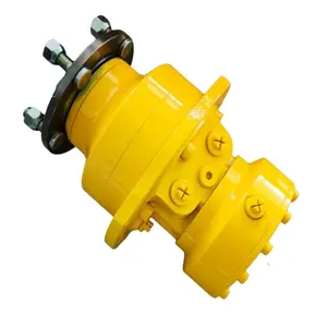 Yüksek tork Poclain MS08 MSE08 MS11 MSE11 MS18 serisi radyal pistonlu hidrolik Motor MS02-2-123-F02-112E-H000