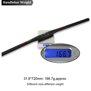 <span class=keywords><strong>Manillar</strong></span> <span class=keywords><strong>Plano</strong></span> para Bicicleta de 31.8mm, Ultraligero, para Bicicleta de <span class=keywords><strong>Carretera</strong></span>, 6/17 Grados, para MTB, de 660-760mm, Juego de Piezas de <span class=keywords><strong>Manillar</strong></span> de <span class=keywords><strong>Carbono</strong></span> - Product Image 3